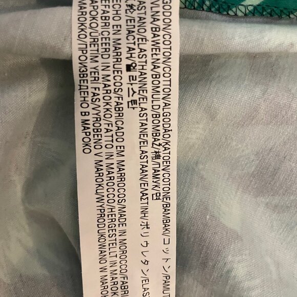 Zara Green Floral Fit and Flare Dress - Picture 3 of 4